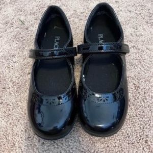 Girl’s Black Patton Shoes